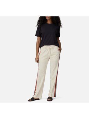 Zadig & Voltaire Poeme Rainbow Crepe Pants Vanille ( 38 / M )